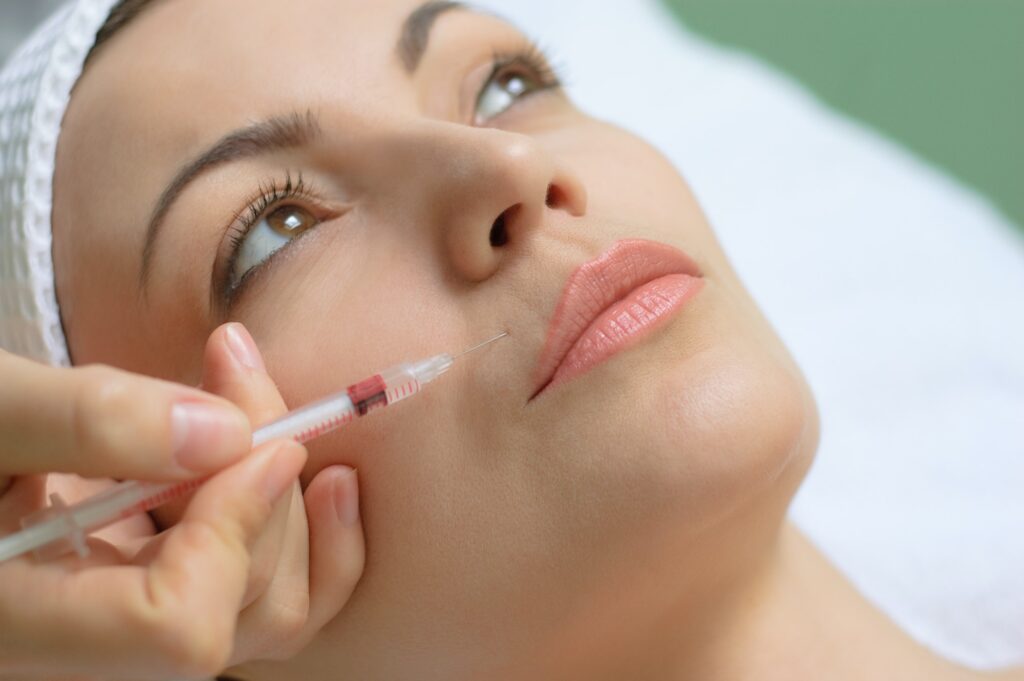 Daxxify injection at Alladerm medical spa in Aliso Viejo, CA