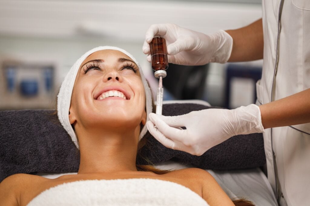 Microneedling skin preparation steps in Aliso Viejo, CA med spa
